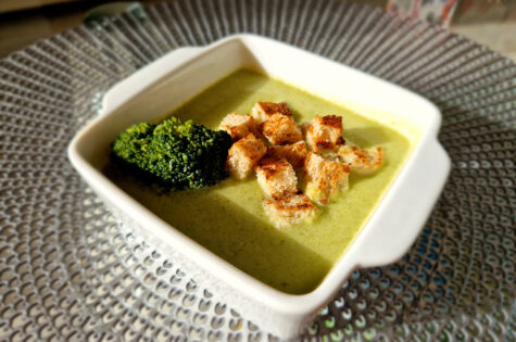 Fotografie: brokolicová polévka
